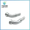 Stainless Steel Hydraulic Elbow Adapters Hose Fittings